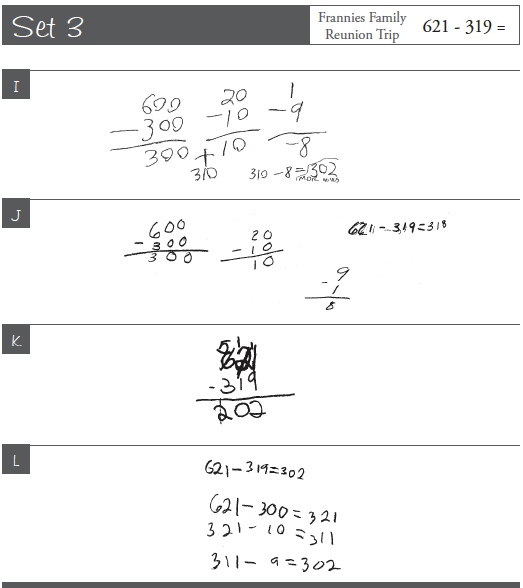 showing 4 strategies for solving the problem